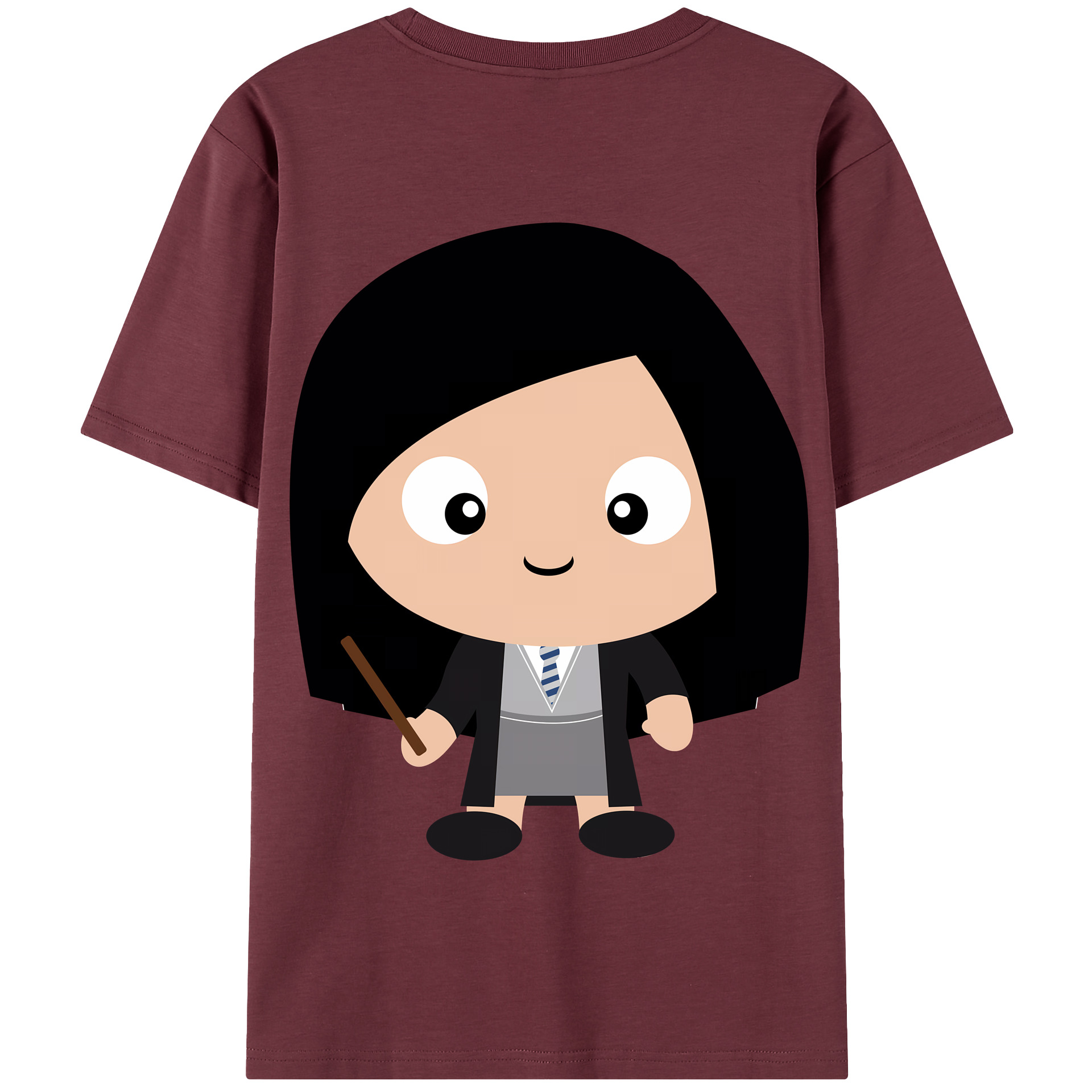 （画像用） Harry Potter ハリー・ポッターシリーズ 綿100％半袖Tシャツ（背面プリント）